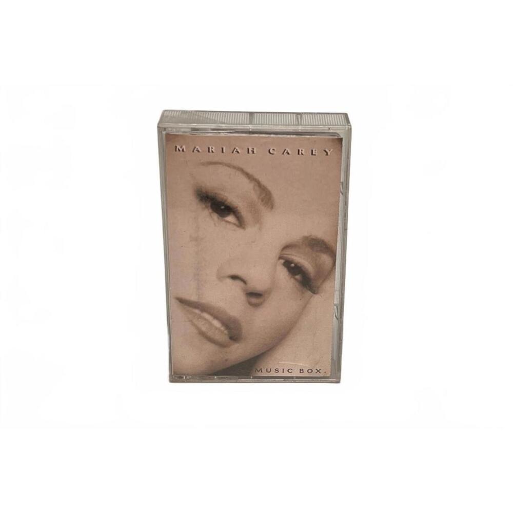 VTG 1993 Mariah Carey Music Box Album Cassette Tape Dreamlover Hero 90s R&B Pop